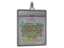 Sticker Slab | FlameZ (Embroidered, Champion) | Budapest 2025