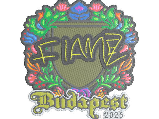 Sticker | FlameZ (Embroidered) | Budapest 2025