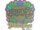 Sticker | FlameZ (Embroidered) | Budapest 2025