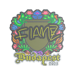 FlameZ (Embroidered) | Budapest 2025