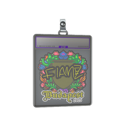 Sticker Slab | FlameZ (Embroidered) | Budapest 2025