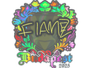 Sticker | FlameZ (Holo) | Budapest 2025