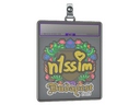 Sticker Slab | n1ssim (Embroidered) | Budapest 2025