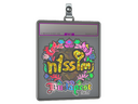Sticker Slab | n1ssim (Holo) | Budapest 2025