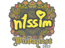 Sticker | n1ssim | Budapest 2025