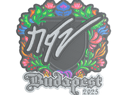 Sticker | NQZ (Embroidered) | Budapest 2025