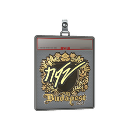 Sticker Slab | NQZ (Gold) | Budapest 2025