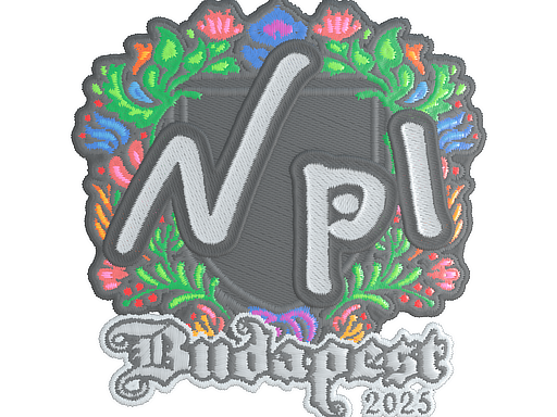 Sticker | npl (Embroidered) | Budapest 2025