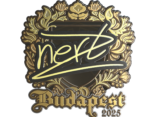 Sticker | NertZ (Gold) | Budapest 2025