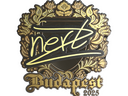 Sticker | NertZ (Gold) | Budapest 2025