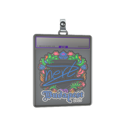 Sticker Slab | NertZ (Embroidered) | Budapest 2025