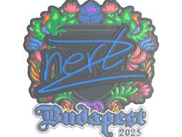 Sticker | NertZ (Embroidered) | Budapest 2025
