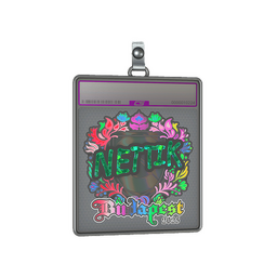 Sticker Slab | nettik (Holo) | Budapest 2025