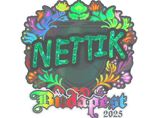 Sticker | nettik (Holo) | Budapest 2025