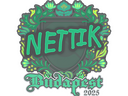Sticker | nettik | Budapest 2025
