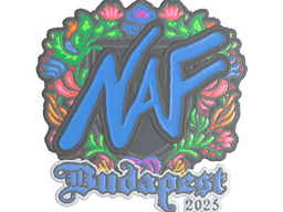 Sticker | NAF (Embroidered) | Budapest 2025