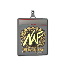 Sticker Slab | NAF (Gold) | Budapest 2025