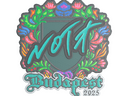 Sticker | nota (Embroidered) | Budapest 2025