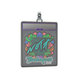 Sticker Slab | nota (Embroidered) | Budapest 2025