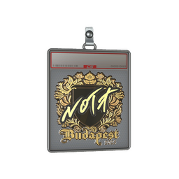 Sticker Slab | nota (Gold) | Budapest 2025