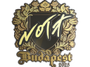 Sticker | nota (Gold) | Budapest 2025