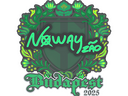 Sticker | noway | Budapest 2025