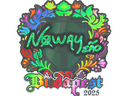 Sticker | noway (Holo) | Budapest 2025