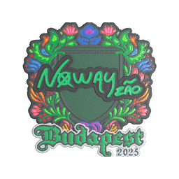 noway (Embroidered) | Budapest 2025
