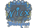 Sticker | nicx | Budapest 2025