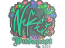 Sticker | NiKo (Embroidered) | Budapest 2025