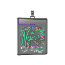 Sticker Slab | NiKo (Embroidered) | Budapest 2025
