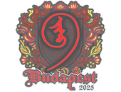 Sticker | nin9 | Budapest 2025