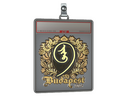 Sticker Slab | nin9 (Gold) | Budapest 2025