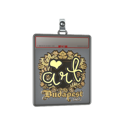Sticker Slab | arT (Gold) | Budapest 2025