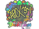 Sticker | apEX (Holo) | Budapest 2025