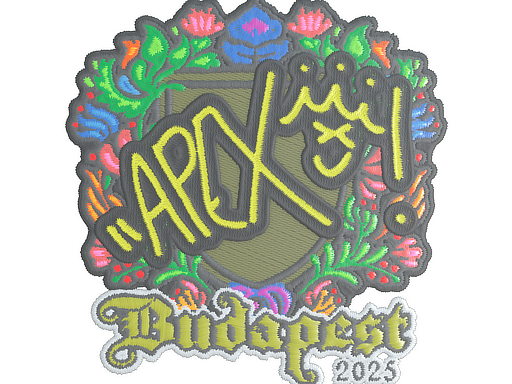Sticker | apEX (Embroidered) | Budapest 2025