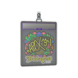 Sticker Slab | apEX (Embroidered) | Budapest 2025
