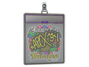 Sticker Slab | apEX (Embroidered, Champion) | Budapest 2025