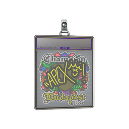 Sticker Slab | apEX (Embroidered, Champion) | Budapest 2025