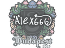 Sticker | alex666 | Budapest 2025