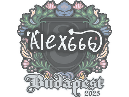 Sticker | alex666 | Budapest 2025