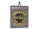 Sticker Slab | alex666 (Gold) | Budapest 2025