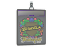 Sticker Slab | Aleksib (Embroidered) | Budapest 2025