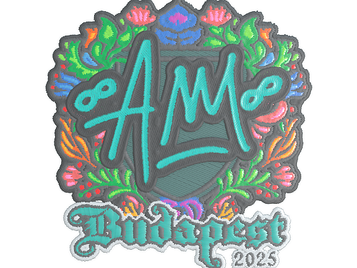 Sticker | AW (Embroidered) | Budapest 2025