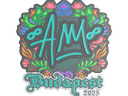 Sticker | AW (Embroidered) | Budapest 2025