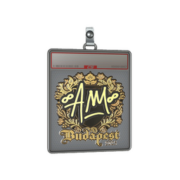 Sticker Slab | AW (Gold) | Budapest 2025