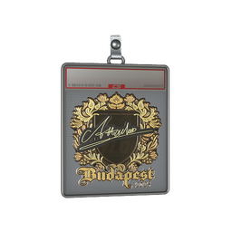 Sticker Slab | Attacker (Gold) | Budapest 2025