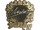 Sticker | Attacker (Gold) | Budapest 2025