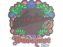 Sticker | Attacker (Embroidered) | Budapest 2025