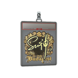 Sticker Slab | C4LLM3SU3 (Gold) | Budapest 2025